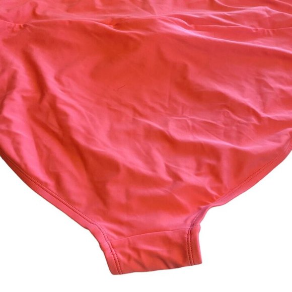 TIME & TRU 3X 24W-26W Peach Glow Orange Twist Knot Front Bikini BOTTOMS NWT - Picture 8 of 9